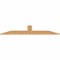 Ekena Millwork Portland Smooth Timber Gable Bracket, Western Red Cedar, 72"W x 15"H x 1 1/2"D x 5 1/2"F, 5/12 Pitch GBW072X15X0206POR00SWR - alternate 5